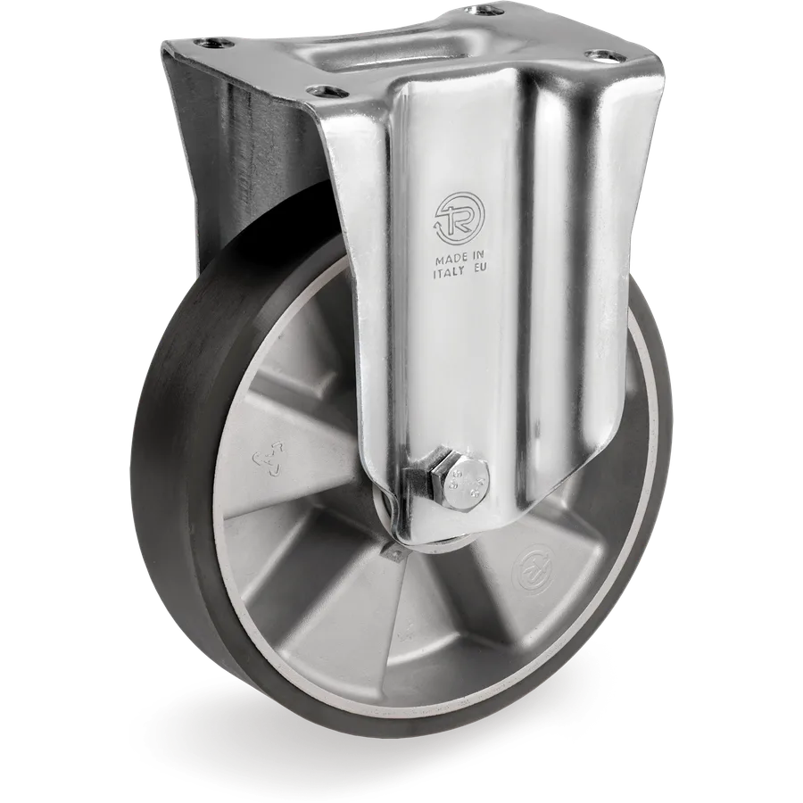 Tellure Rôta 658203ESD – Rueda fija de poliuretano TR ESD Ø125×35 mm
