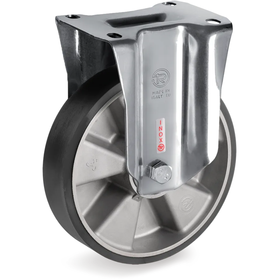 Tellure Rôta 658333ESD – Rueda fija de poliuretano TR ESD Ø125×35 mm