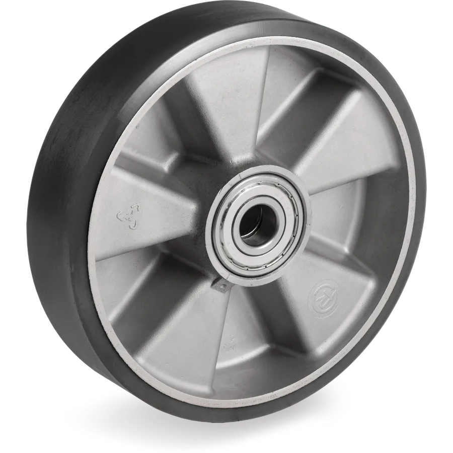 Tellure Rôta 651106ESD – Rueda de poliuretano TR ESD Ø200×50 mm
