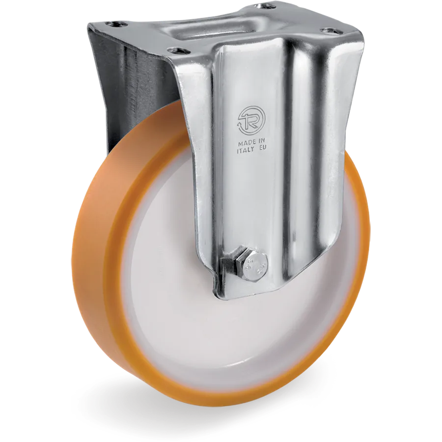 Tellure Rôta 665806 – Rueda fija de poliuretano TR Ø200×50 mm