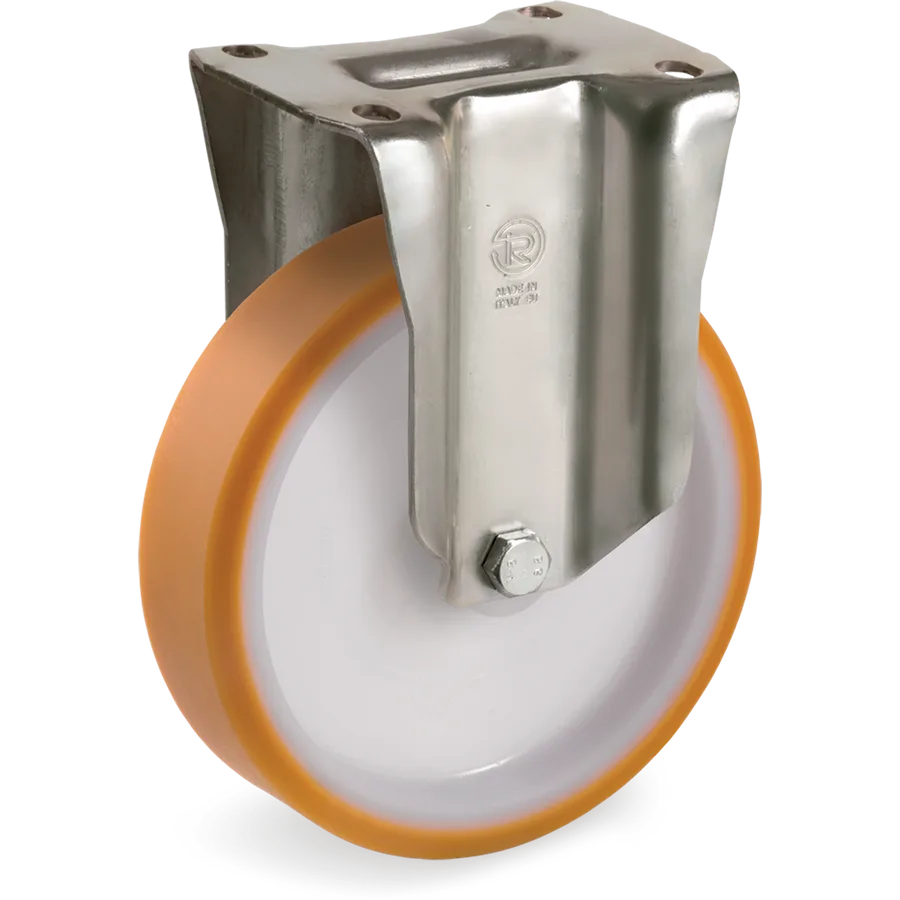 Tellure Rôta 668303 – Rueda fija de poliuretano TR Ø125×30 mm