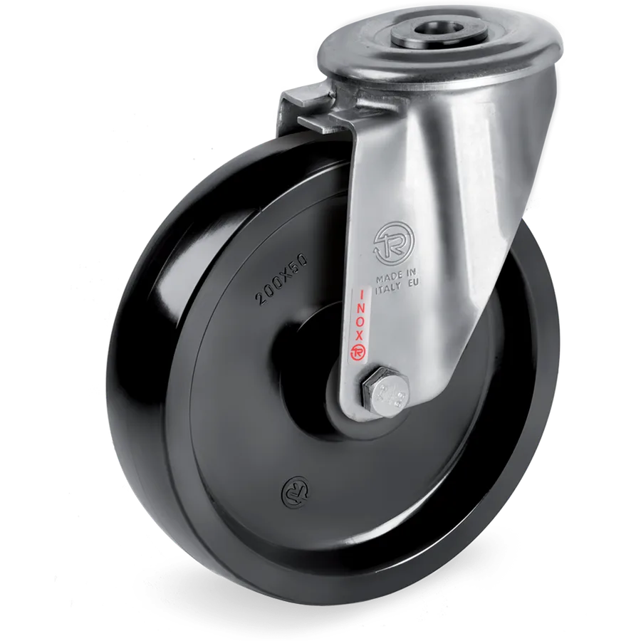 Tellure Rôta 678202 – Rueda giratoria de resina termoendurente Ø100×35 mm