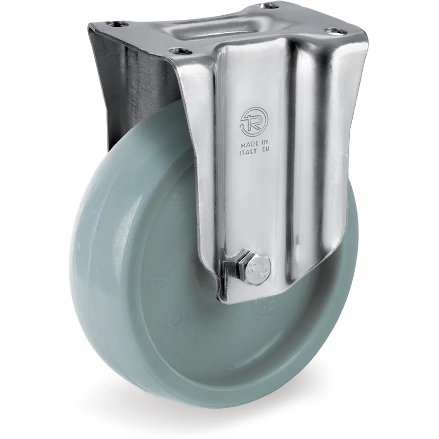 Tellure Rôta 685103GRY – Rueda fija de poliamida 6 Ø125×38 mm