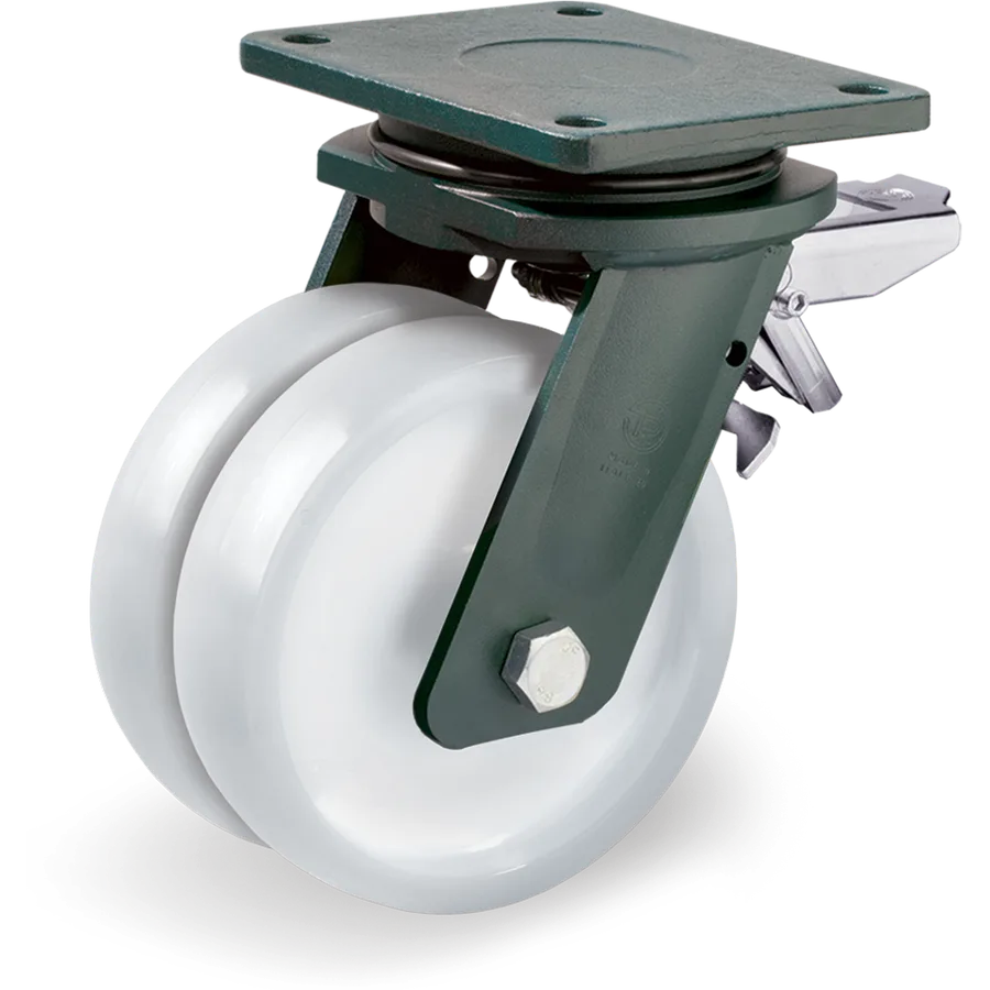 Tellure Rôta 682999 – Polyamide 6 swivel castor Ø200 mm with brake
