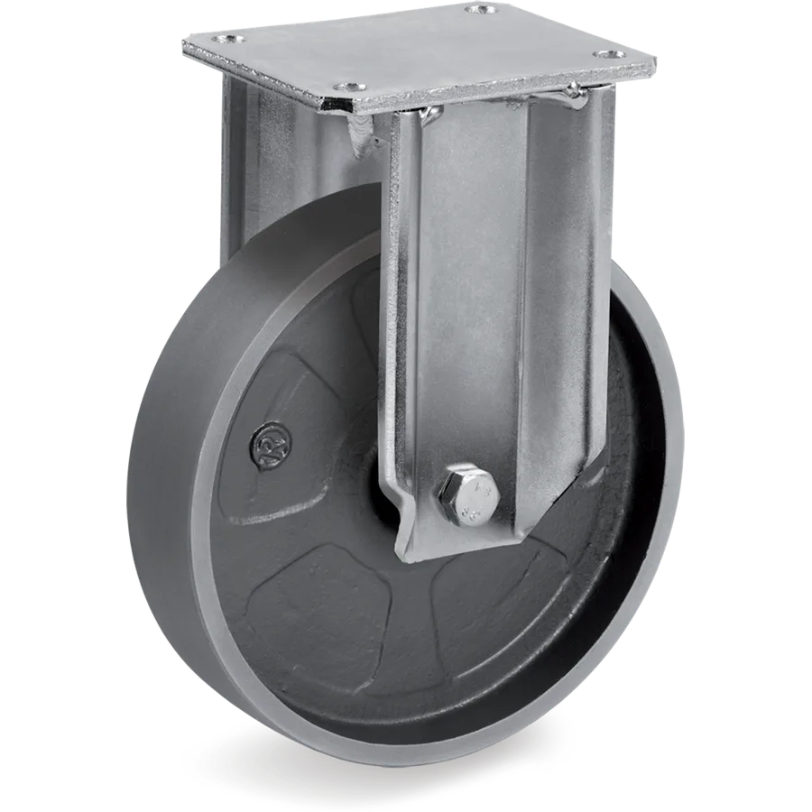Tellure Rôta 698806 – Rueda fija de hierro fundido Ø200×45 mm