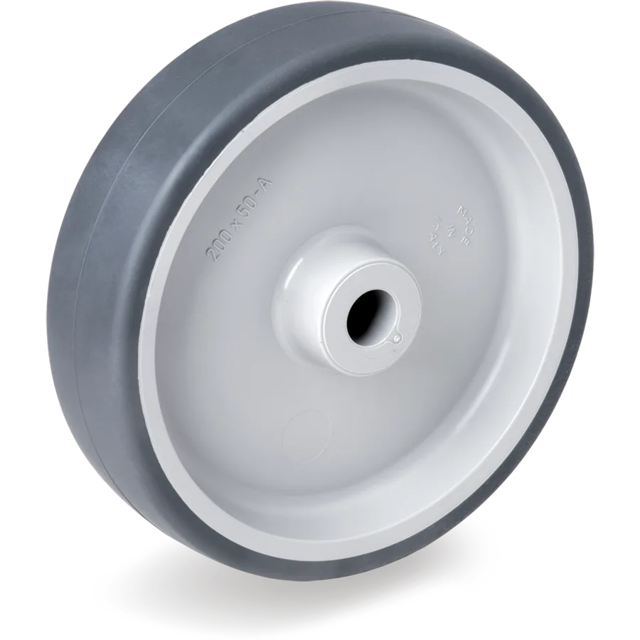 Tellure Rôta 711132 – Rueda de goma termoplástica Ø100×30 mm