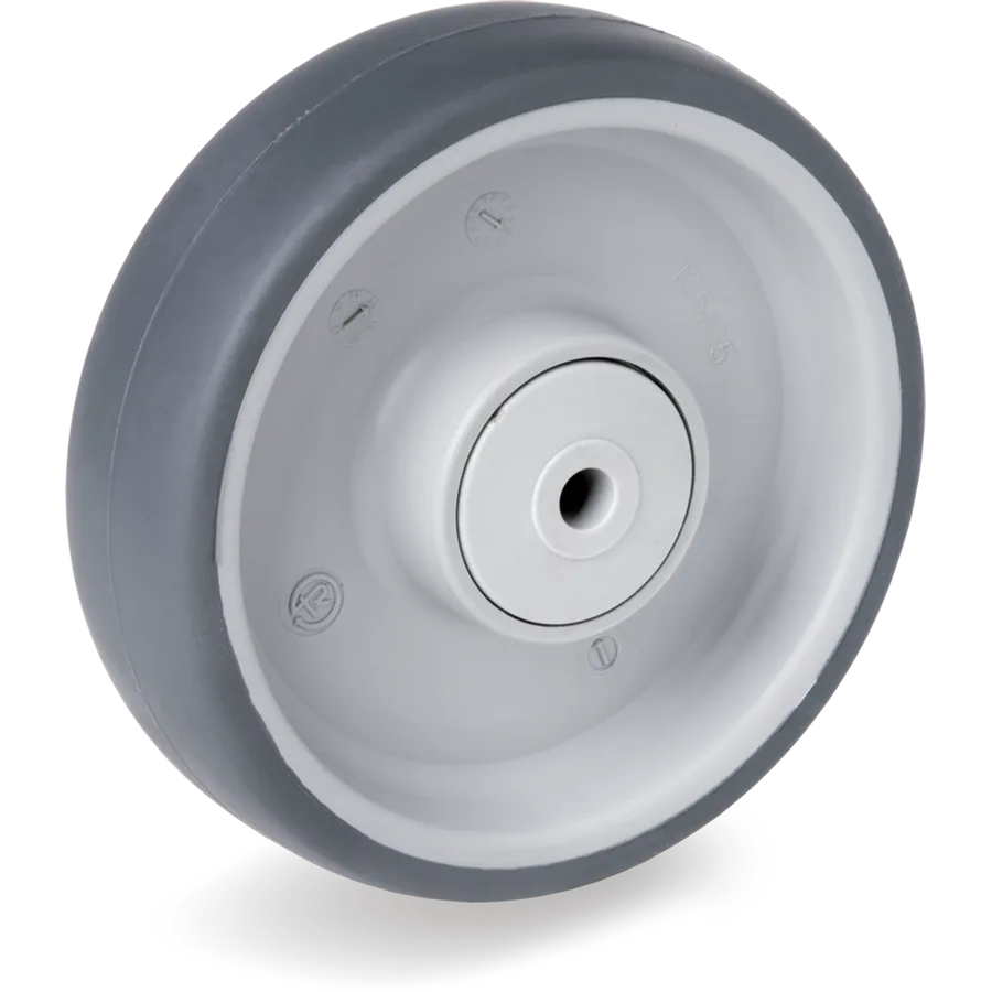 Tellure Rôta 712203 – Rueda de goma termoplástica Ø125×35 mm