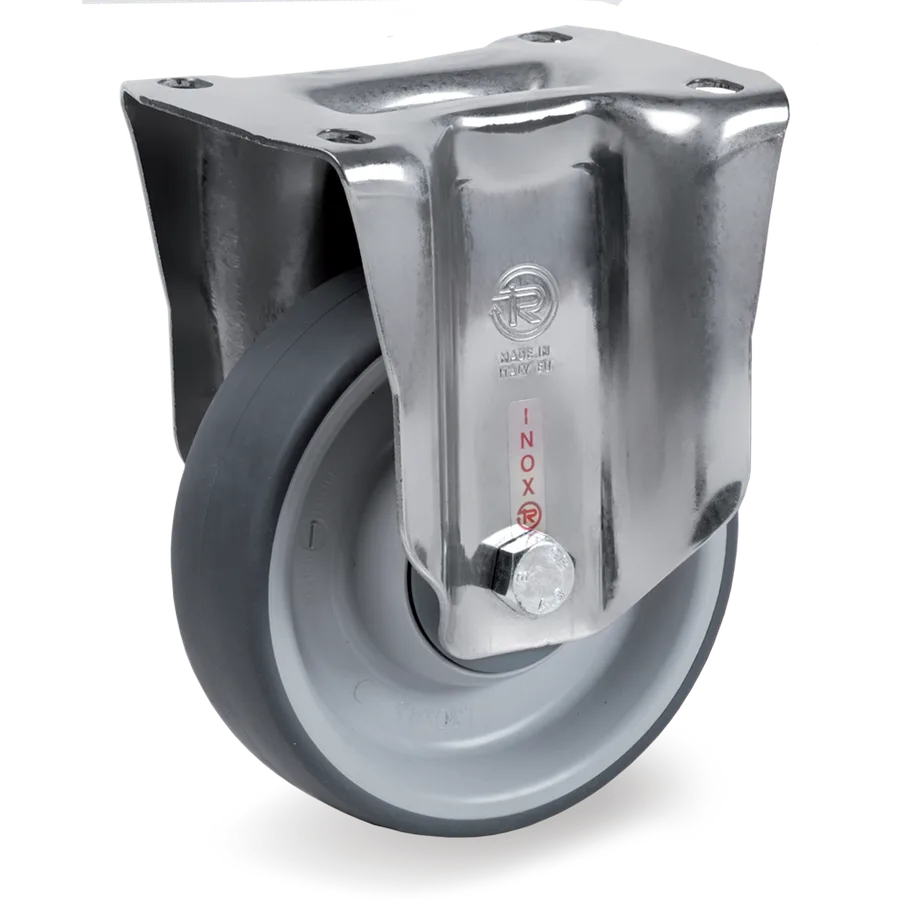 Tellure Rôta 715036 – Rueda fija de goma termoplástica Ø200×50 mm