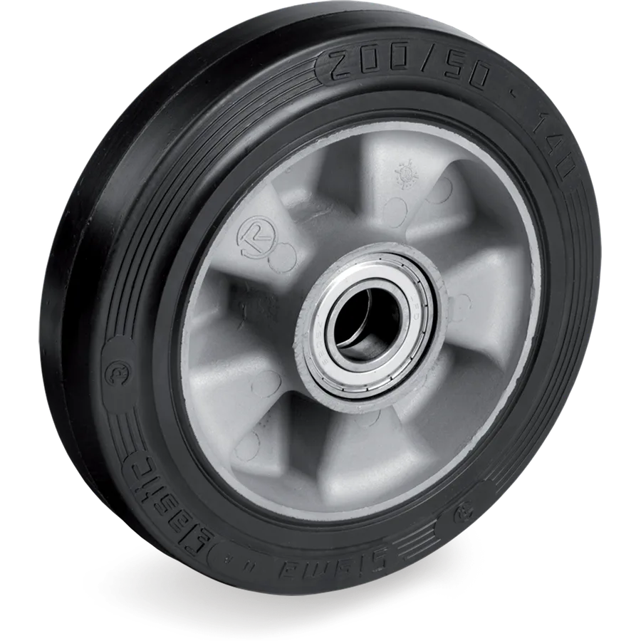 Tellure Rôta 721202 – Rueda de goma elástica Ø100×40 mm