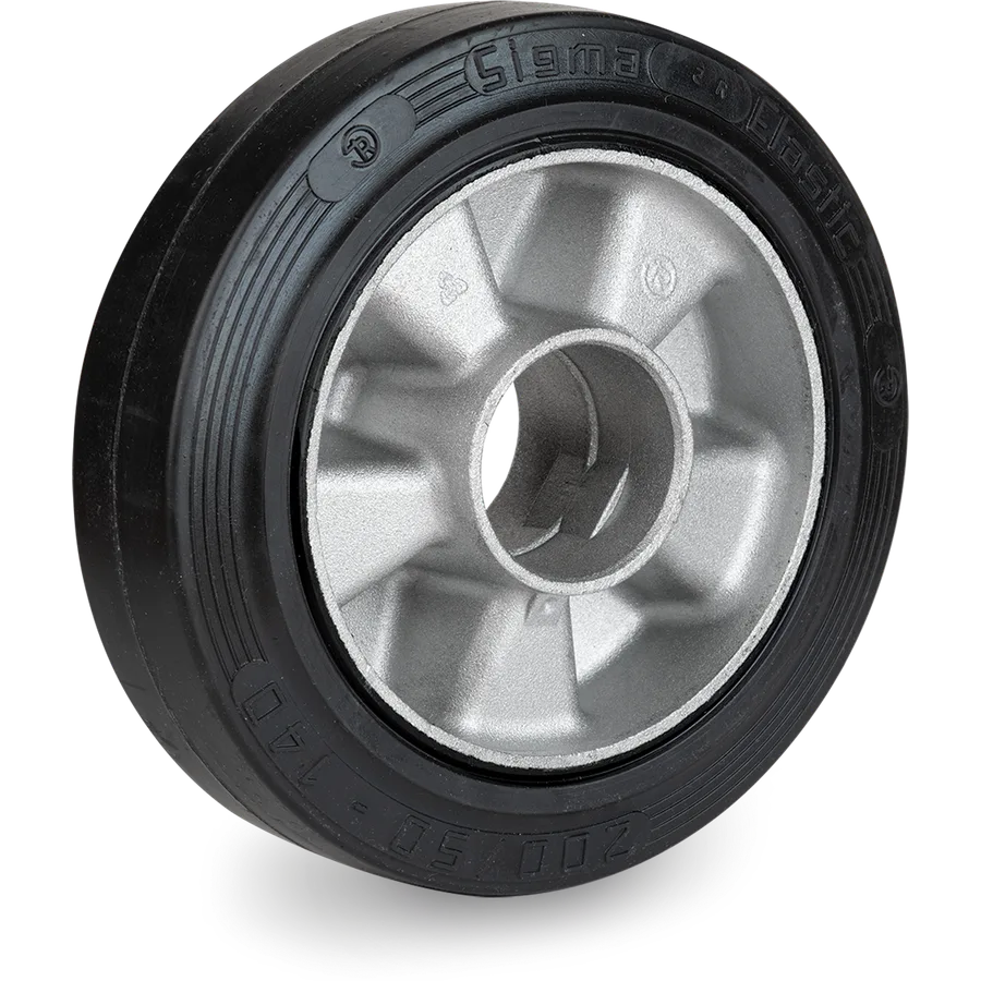 Tellure Rôta 723103 – Rueda de goma elástica Ø125×40 mm