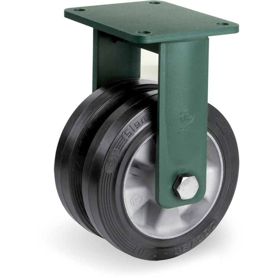 Tellure Rôta 728184 – Rueda fija de goma elástica Ø160 mm