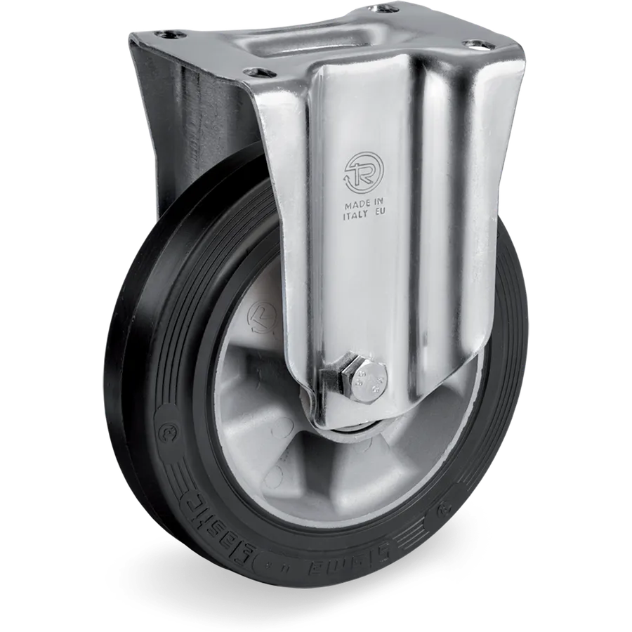 Tellure Rôta 726202 – Rueda fija de goma elástica Ø100×40 mm