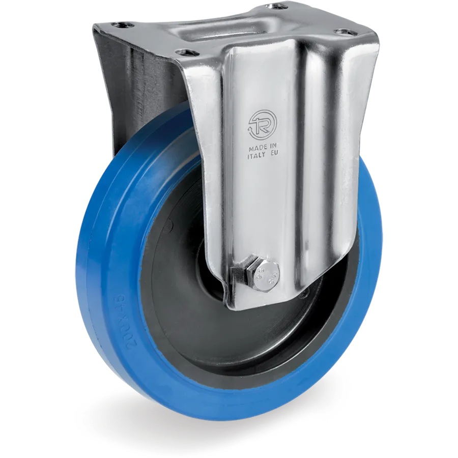 Tellure Rôta 735102AE – Rueda fija de goma elástica Ø100×36 mm