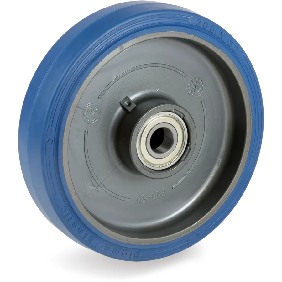 Tellure Rôta 732103 – Rueda de goma elástica Ø125×40 mm