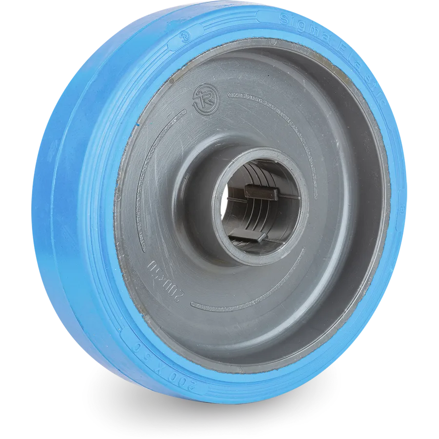 Tellure Rôta 734102 – Rueda de goma elástica Ø100×40 mm