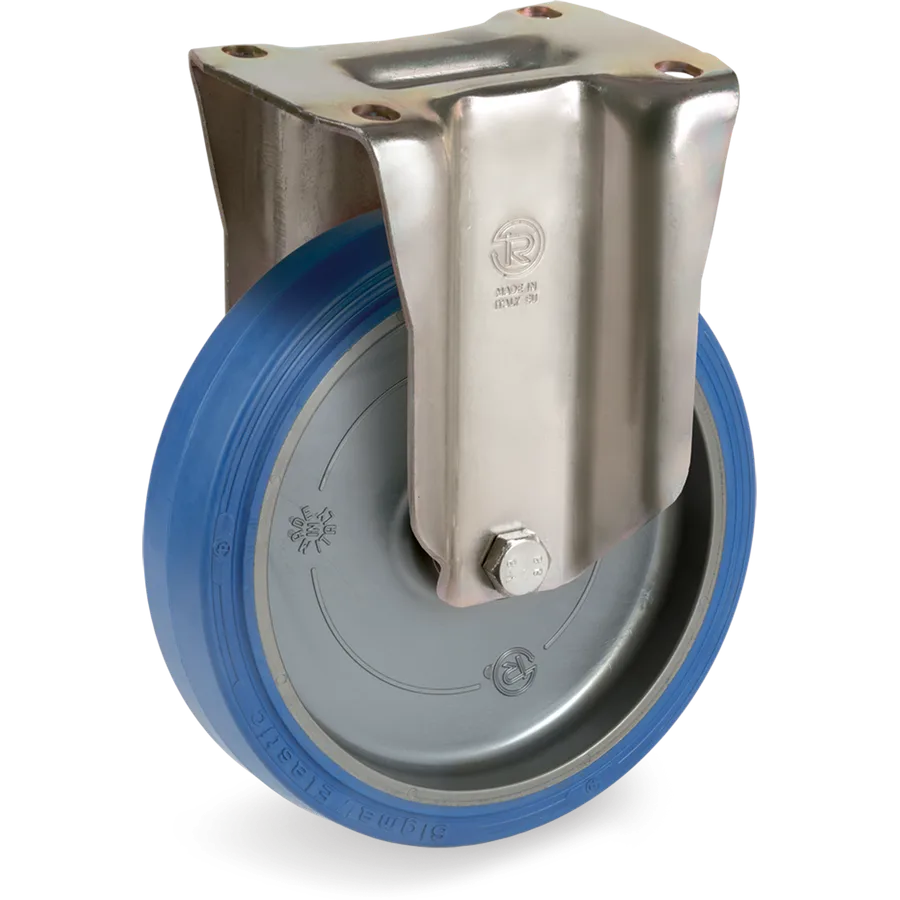 Tellure Rôta 736703 – Rueda fija de goma elástica Ø125×40 mm