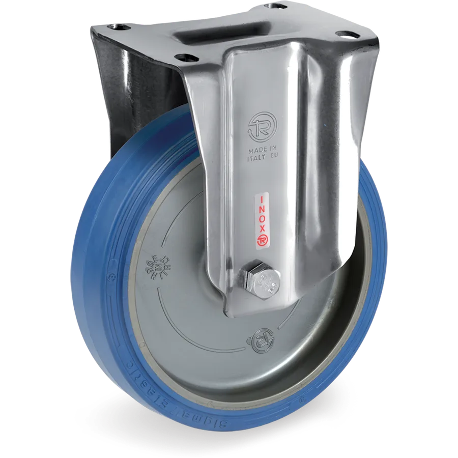 Tellure Rôta 737104 – Rueda fija de goma elástica Ø160×50 mm