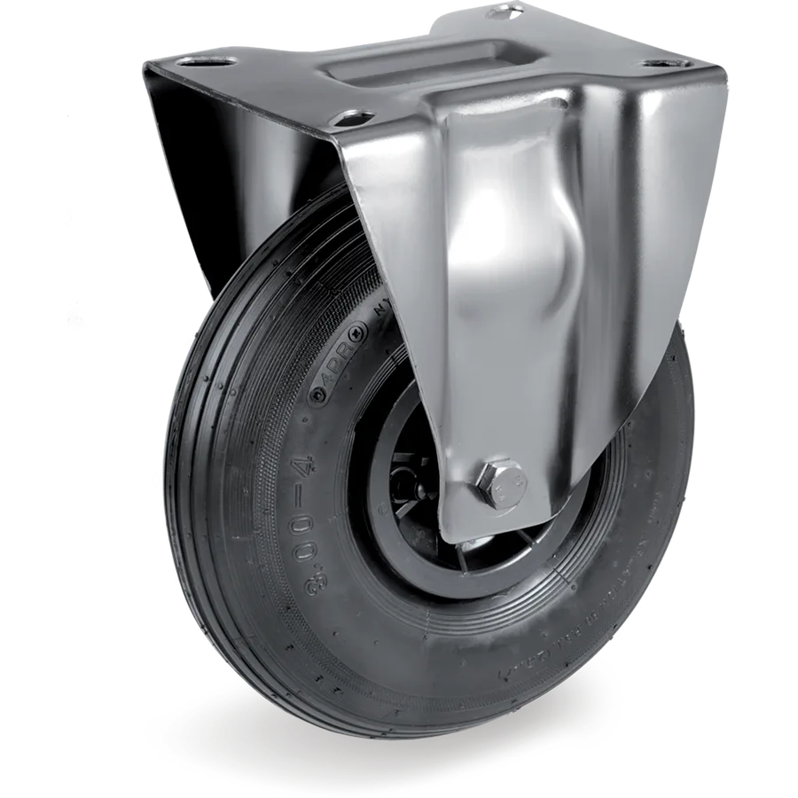 Tellure Rôta 826601 – Rueda fija de goma neumática Ø260×85 mm