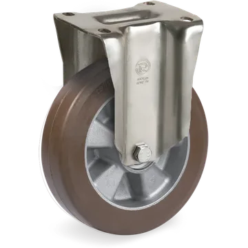 Rueda fija de poliuretano TR-PowerHigh Ø125×40 mm