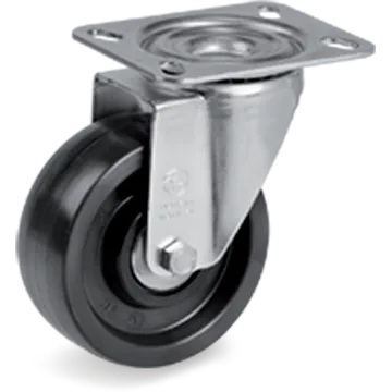 Rueda giratoria de resina termoendurente Ø80×35 mm
