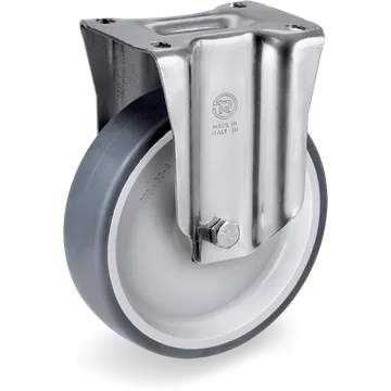Rueda fija de goma termoplástica Ø150×35 mm